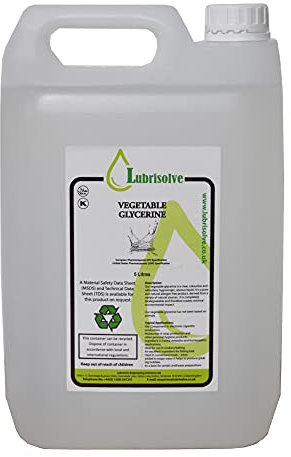 5 litres de glycérine végétale EP/USP Grade