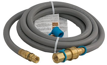 Weber 66349 10' NG Hose Kit w/ 1/2QD Fitting