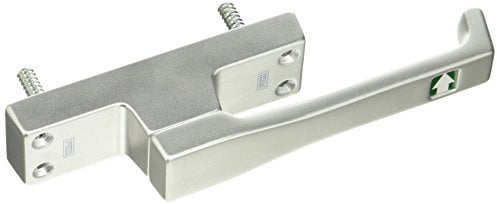 Maniglia e serratura treib aufliegend freccia, rettangolare, a sinistra, Hub 23 mm, argento anodizzato; 1 pezzi