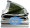 Silber LKW Tarps Heavy Duty Wasserdicht, UV-beständig Silber Plane mit Ösen, Mehrzweck Outdoor Plane Cover für Boot, Camping, Zelt, Regenschutz, 12 Mil Dick (größe : 5 x 5m)