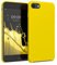 kwmobile Case Compatible with Apple iPhone SE (2022) / iPhone SE (2020) / iPhone 8 / iPhone 7 Case - TPU Silicone Phone Cover with Soft Finish - Radiant Yellow