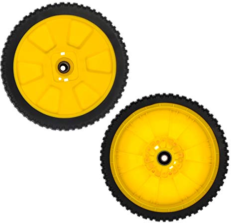 2 pz Ruota Tosaerba per Oregon 72-115 AM115138 GY20630 per John Deere 14PB 14SB 14SE 14PT 14ST JA65 JX75 JE75