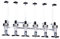 Warmiehomy 6 Bottle Stand Wall Mounted Drinks Dispenser Wine Spirits Steel Bar Butler Holder Rack Optic Dispenser for Home Bar