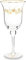 PIP STUDIO 51131035 Winter Wonderland Gold Weinglas 0,36 l (1 Stück)