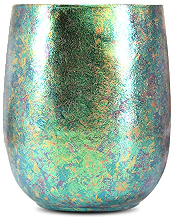 Gobelets en titane, 220 ml, gobelet en titane pur, gobelets isolants, gobelets à double paroi