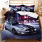 SK-PBB Auto aus 3D-Druck Bettwäsche-Set Bettwäsche Bettbezug · Kinderbettwäsche für Sportwagen · 3 teilig · 1 Kissenbezug + 1 Bettbezug 100% Polyesterfaser (A01,135x200cm(80x80))