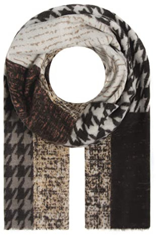 Majea Damenschal Winterschal Strickschal Damen Schal (880042) (braun 5)
