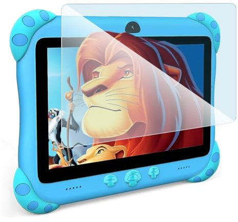 KARYLAX - Protection d'écran en Verre Flexible, Dureté 9H, Anti-Rayures, Film Protecteur Compatible pour Ascrecem Tablette pour Enfant 7 Pouces
