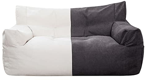 SarueL Gamer Armchair, Sitzsackbezug ohne Füllung, Lazy Lounger Sitzsack Stuhlbezug, Sitzsack-Sofas-Schutz, Riesen-Sitzsacksofa für Zwei Personen