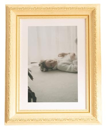 marysgift Photo Frame 7x5 Personalised Gift for Him Or Her Birthday Present Anniversary Valentines Day Mothers Day Fathers Day (Yellow,7x5)