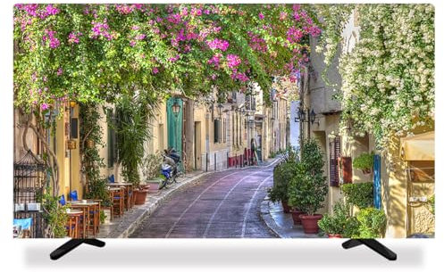 Universelle Tv-abdeckung Für Den Innenbereich Für Smart-tv, Staubdichter, Wasserdichter Smart-tv-displayschutz Aus Polyesterfaser Für 32 Bis 80 Zoll Led-, Lcd- Und Oled-smart-tv(Size:45-48IN,Color:B)