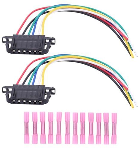 Rücklicht Kabelbaum Rückleuchte Kabel Anschluss Stecker Heckleuchte Kabelsatz Reparatur Buchse für Golf 7 Golf VII Variant für Octavia 5E Rapid Superb 3V Yeti Amarok Arteon Beetle 5C Caddy für Crafter