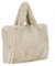 EVEOUT Flauschige Plüsch Schultertaschen Damen Große Kunstpelz Tote Shopper Plüsch Handtaschen Tragetasche Pelzige Umhängetaschen Arbeitstasche