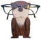 Minging Brillenhalter, Holzpuzzle Brillenständer Tier Brillenablage Tiermotiv Lustige Tierform Sonnenbrillenhalter Brillenhalter Holz Sonnenbrille Display Rack Für Heimdekoration Brillenständer
