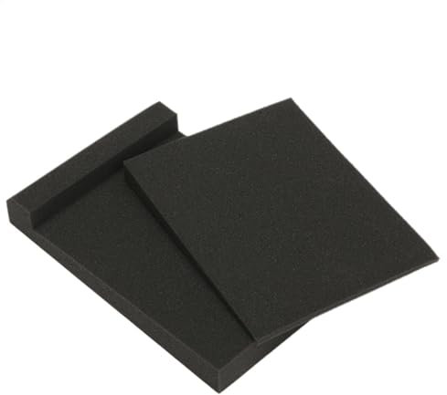 Studio Monitor Isolation Pads - Portable Monitor Isolation Pads, Monitor Insulation | Sound-Absorbing High Density Studio Insulation Pads for Studio Monitor, Subwoofer, (11.8 x 6.69 x 1.57