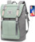 YAMTION Rucksack Laptop Damen Reiserucksack Herren Unisex,Schulrucksack Mädchen Schulranzen Jungen Teenager mit 17 Zoll Laptopfach,Lehrerrucksack Lässiger Daypack für Universität Studenten
