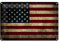 Vintage USA Flagge | Blechschild | Retro Deko | Wanddekoration | 20 cm x 30 cm