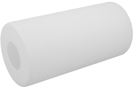 HOODANCOS Pantalla Cilíndrica de Vidrio Esmerilado para Lámpara E27 Diámetro 100 MM X Altura 200 MM Cubierta de Repuesto Resistente al Calor para Lámparas de Mesa y Pie Iluminación