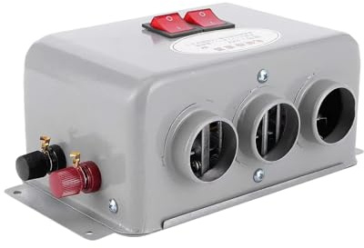Chauffage de camping pour voiture, ventilateur compact, 3 niveaux de chauffage, chauffage sans fil, pour voiture, garage, bureau, intérieur