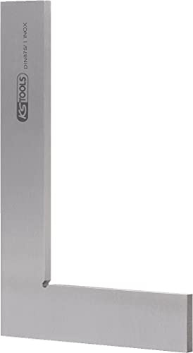 KS Tools 300.0201 Squadra Semplice, 150 mm | Squadra singola in acciaio classe I, L.150 mm