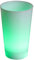 LED-Highlights Glas Becher Leuchtbecher 450 ml LED Farbwechsel bunt Rgb mit Batterie wechselbar Bar Kunststoff beleuchtetes Trinkglas Cocktail