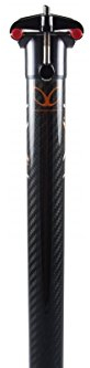 Exotische Full Carbon Sattelstütze Ti 30.90 x 300 Titan Bolzen, MTB, null Offset 0