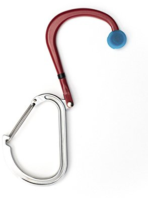 Lulabop Qliplet/Qlipter Mousqueton Cintre avec crochet pliable – Pince solide rotatif pour le camping, Voyage ; Adventure Outil ; Sports accessoire ; l'organisation Gadget ; bébé Gear, Enfant, 100FR, Fire & Ice, Qlipter (2015)