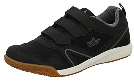 Lico BOULDER V Unisex Kinder Multisport Indoor Schuhe, Schwarz/ Anthrazit, 37 EU