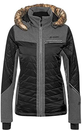 Maier Sports Damen Loveland Skijacke Winterjacke Damenjacke Black (38)