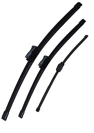 Escobilla limpiaparabrisas Juego De Escobillas De Limpiaparabrisas Delantero Y Trasero De Coche Para V&W G&olf 5 MK5 G&olf V 2005 2006 2007 2008 2009 De Ventana