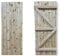 Timber Wooden Garden Gate - Flat Top Wooden Gate - Side Gate for Gardens with Tongue and Groove Cladding - Sheds To Last Garden Gates - Made from Pressure Treated Timber (1800mm Height x 1050mm Width)
