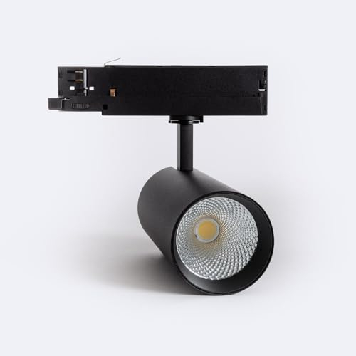 LEDKIA LIGHTING 3-Phasenstromschiene LED-Strahler 40W Carlo Schwarz 5000K Kaltweiß