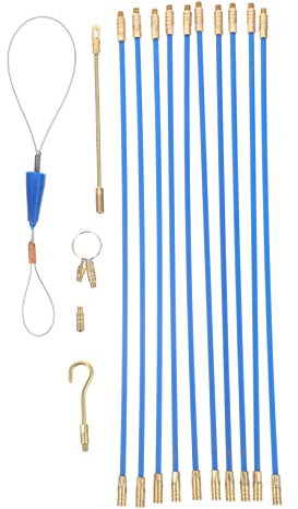 Veemoon Electrical Threader Threader Wire Cable Puller Dark Groove Wire Puller