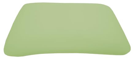 DUKAL | Bezug passend für Tempur Arch und Tempur Symphony Schlafkissen S/M/L | 63 x 43 cm | aus hochwertigem DOPPEL-Jersey (100% Baumwolle) | Farbe: lindgrün