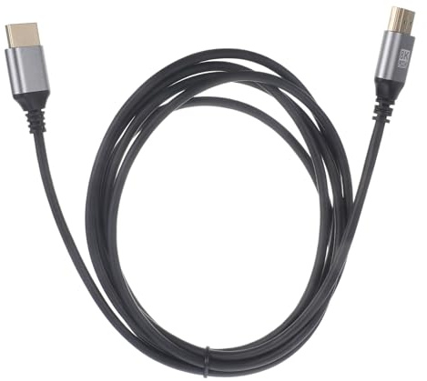 Abaodam 2m Ultra HD Cable Male to Male Video Cord for Monitor Computer Laptop Accessory Long Video Cable for Laptop Use