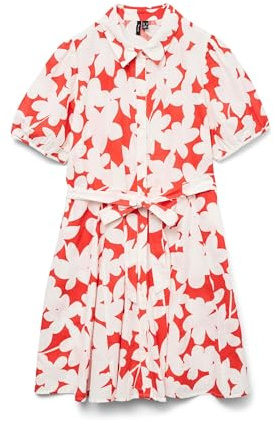 VERO MODA Female Hemdblusenkleid VMDICTHE Kurzes Kleid | Shirt dress