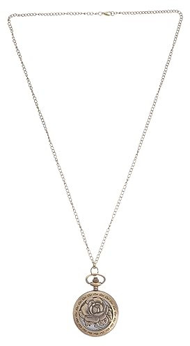 LIFKOME Rosenblüten-taschenuhr Zum Aufhängen Vintage-halskettenuhr Quarz-taschenuhr Für Unisex