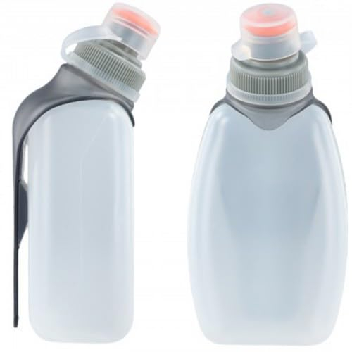 Gourde Running 250 Ml Gourde 250ml Flasque Running Avec Clip De Suspension Gourde Course à Pied Pour La Course, La RandonnéE Et Le Fitness