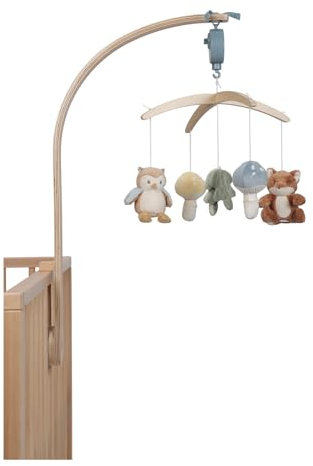 Little Dutch 8900 Mobile mit Spieluhr und FSC Holz Halterung - Forest Friends
