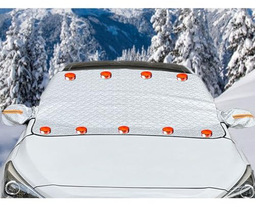 ZcsfcpA Auto-Frontscheibenabdeckung,Auto-Windschutzscheiben-Frostschutzabdeckung,Auto-Windschutzscheiben-Zubehör,für Opel Astra J Astra K Astra H Astra G Astra-H Sri Astra J Sports Tourer