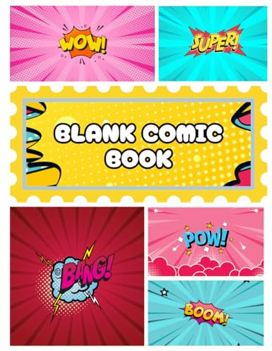 Blank Comic Book: Create Your Own Comic book