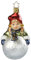 Inge-glas Christbaumschmuck Spielen im Schnee