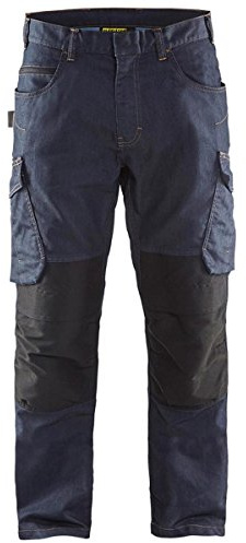 Blakläder 149711418999 Service Bundhose Größe aus Denim in marineblau/Schwarz