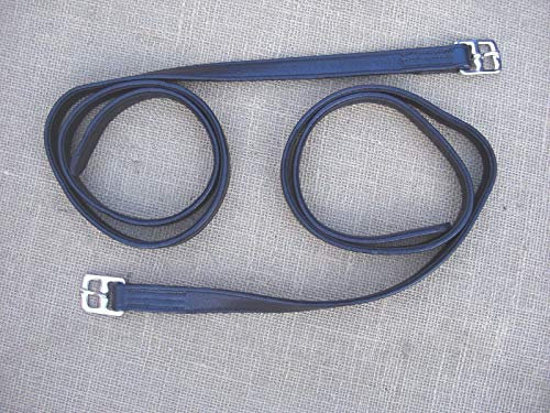 gs- sports Soft Steigbügelriemen schwarz (160 cm)