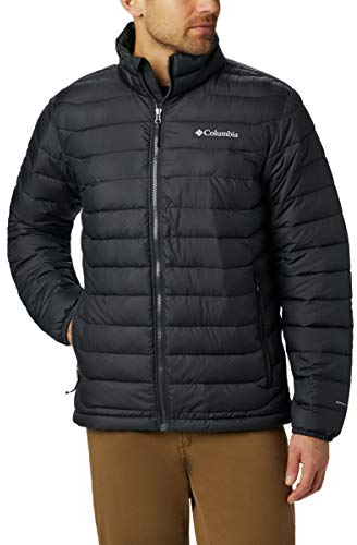 Columbia Herren Steppjacke, Schwarz, S