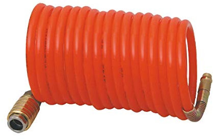 Druckluftschlauch 20 m Kompressorschlauch Spiralschlauch Schnell Kupplung