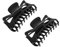 VASANA Grande pince à cheveux en résine noire style papillon pour femme
