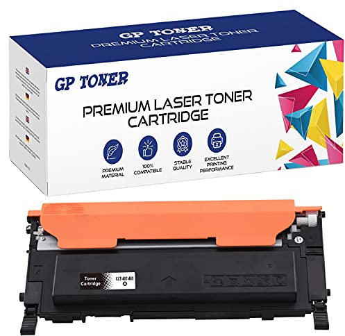 Toner XL Kompatibel mit Samsung CLT-407 CLT-407S CLT-K4072S für Samsung CLP-320 CLP-321 CLP-325 CLP-326 CLX-3180 CLX-3185 (Schwarz)