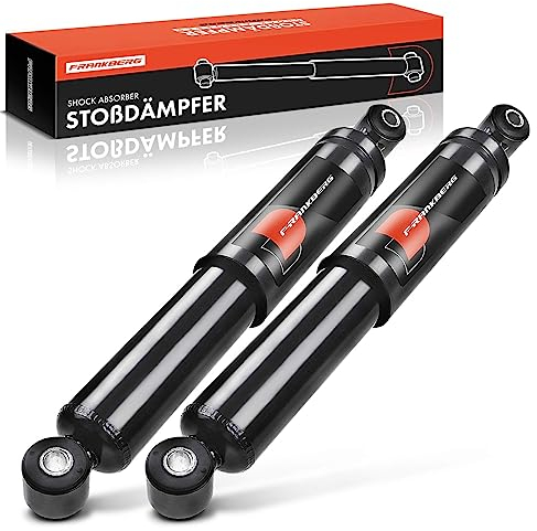 Frankberg 2x Amortisseur à gaz Pression du gaz Essieu Arrière Compatibles avec Kubistar X80 2003-2007 Kangoo KC0/1 1997-2021 Kangoo Express FC0/1 1997-2020