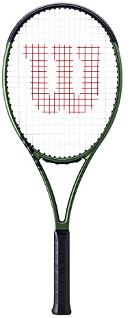 Wilson Tennisschläger Blade 101L v8.0, Carbonfaser, Grifflastige Balance, 247 g, 68,6 cm Länge